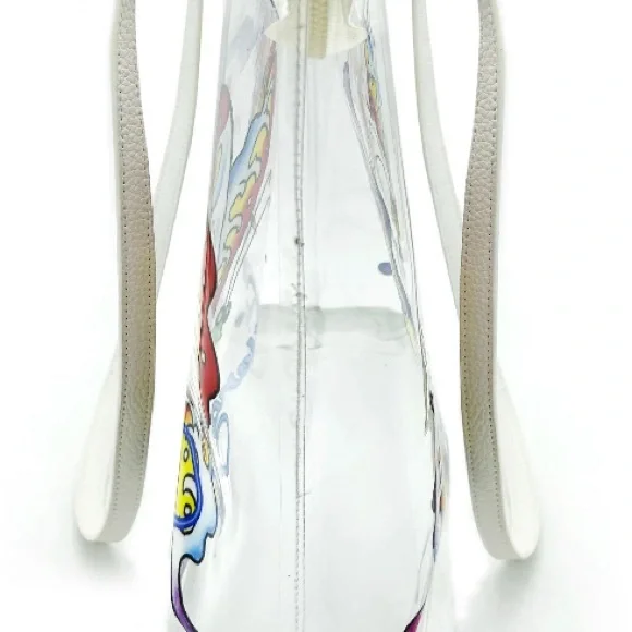 PVC tote bag w ED Hardy Butterfly graphic.  Absolutely beautiful! - Picture 3 of 3